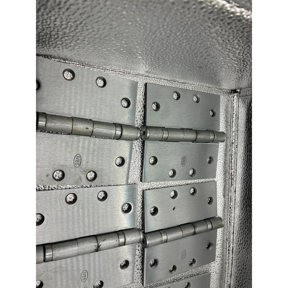Ives Stainless Steel Commercial Door Hinges Lot of 6 Heavy Duty Brushed Finish